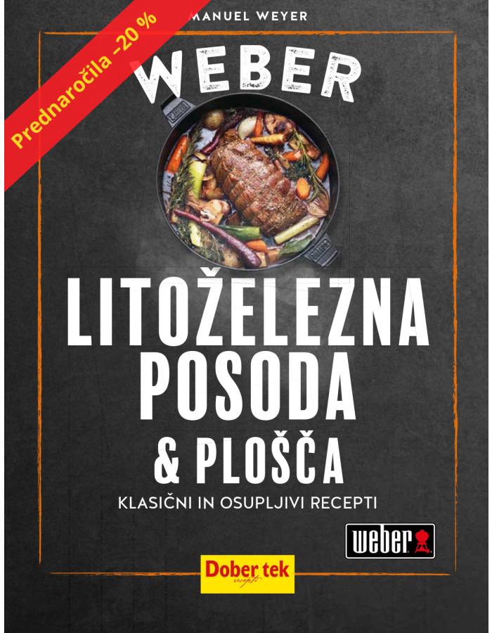 Weber – Litoželezna posoda in plošča