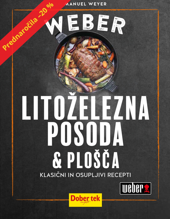 Weber – Litoželezna posoda in plošča